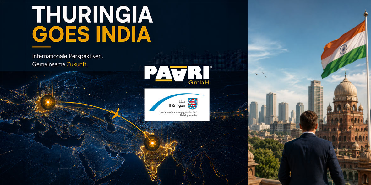 PAARI auf internationalem Kurs: Austausch und Zukunftsimpulse bei „Thuringia goes India“