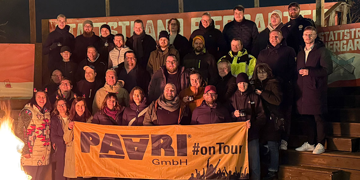 PAARI Weihnsachtsfeier Zughafen Teamkultur Firmenevent
