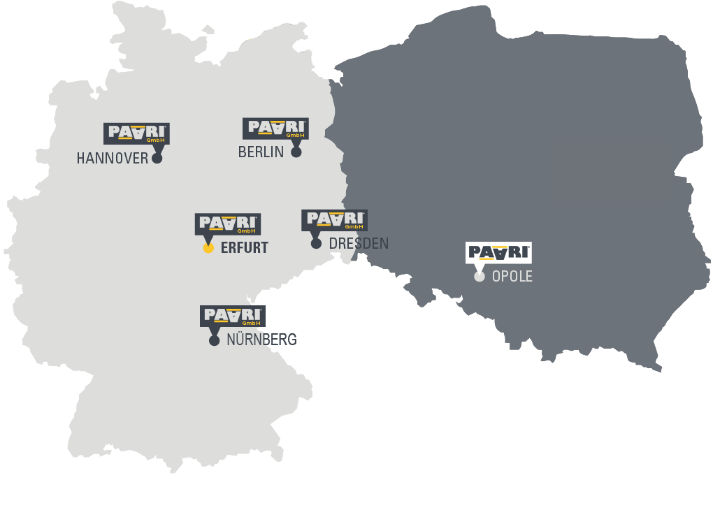 Paari Standorte